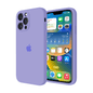 iPhone Camera Protection Silicone Case (Lilac)