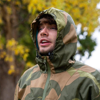 QILO x AP Retro Windbreaker in Norwegian Woodland