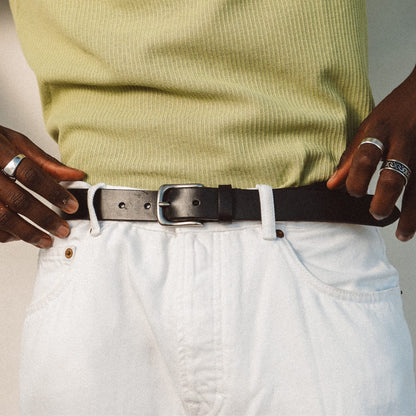 Leather Stretch Belt