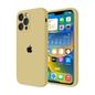 iPhone Camera Protection Silicone Case (Golden)